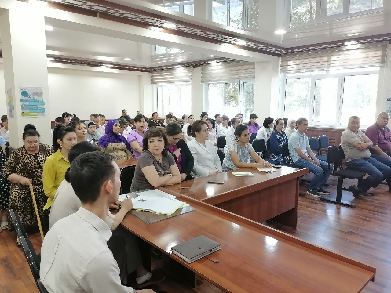 Урганч шахар СЭО ва ЖС булимида "коррупция бу нима?"