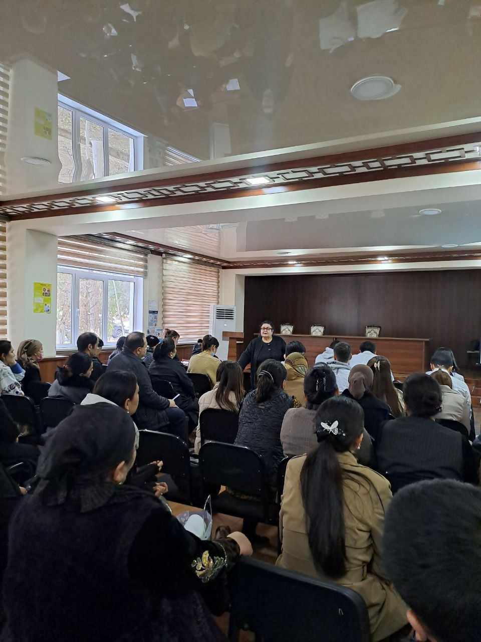 Урганч шахар СЭО ва ЖС бўлимида "Грипп касаллигининг олдини олиш "бўйича семинар ташкил этилди.